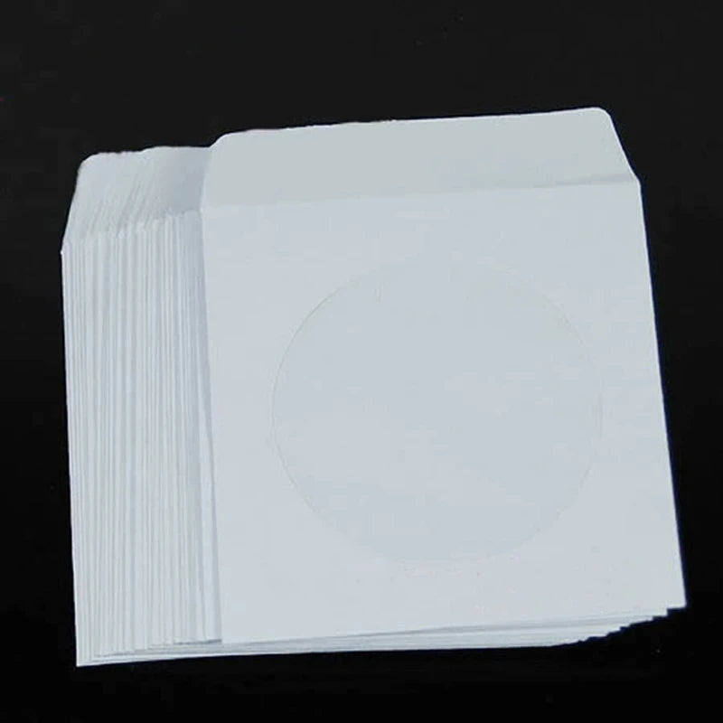 50 sleeves Mini Paper CD DVD Flap Case Cover Envelope