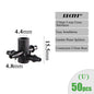 RBCFHI Garden Irrigation Connectors Barbed Single Double Tee Elbow Drip Arrow Cross Coupling Watering Fitting For 3/5 4/7mm Hose