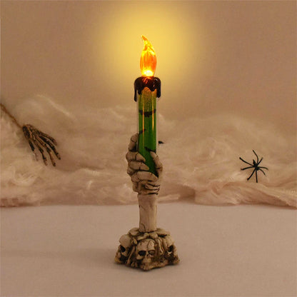 Halloween Led Candles Skeleton Ghost Hands LED Light Happy Halloween Party Home Decoration Supplies Haunted House Horror Props