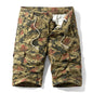 2026 Summer New Camouflage Tactical Cargo Shorts Men Khaki Jogger Military Cargo Shorts Men Cotton Casual Loose Men Shorts
