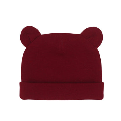 Soft Newborn Hat Baby Beanie Cotton Infant Bonnet Baby Cap for Girls Boys Kids Hats Newborn Photography Props Accessories 0-12M