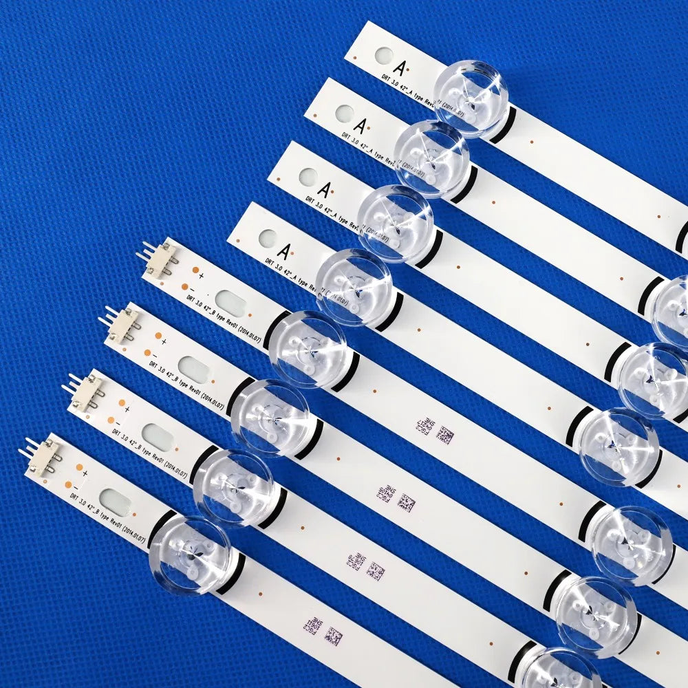 8 PCS/set LED Backlight Strip For  42LB5610 42LB5800 42LB585V 42LB650V 42LB5850 42LB585B 42LB585U 42LB585V 42LF6500 42LB6200
