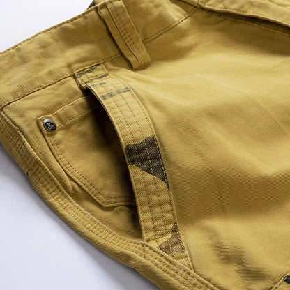2026 Summer New Camouflage Tactical Cargo Shorts Men Khaki Jogger Military Cargo Shorts Men Cotton Casual Loose Men Shorts
