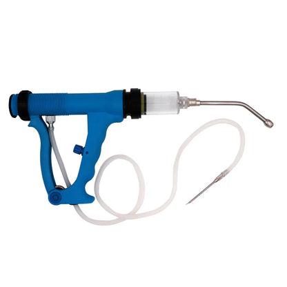 Animal Veterinary Continuous Feeding Gun Plastic Adjustable feeder for Pig Cattle Sheep Goats Farm Livestock Tool