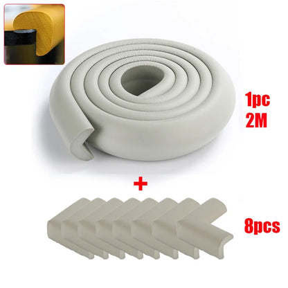 2M Child Protection Equipment Baby Safety For Children Furniture Angle Edge Corner Protector U Shape Design Glass Table Tapes