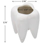 Dental Tooth Shape Flower Vase Home Decoration Pot Creative Garden Planter Pot Ceramic Pen Holder Cute   Dentistry Dentist Gifts