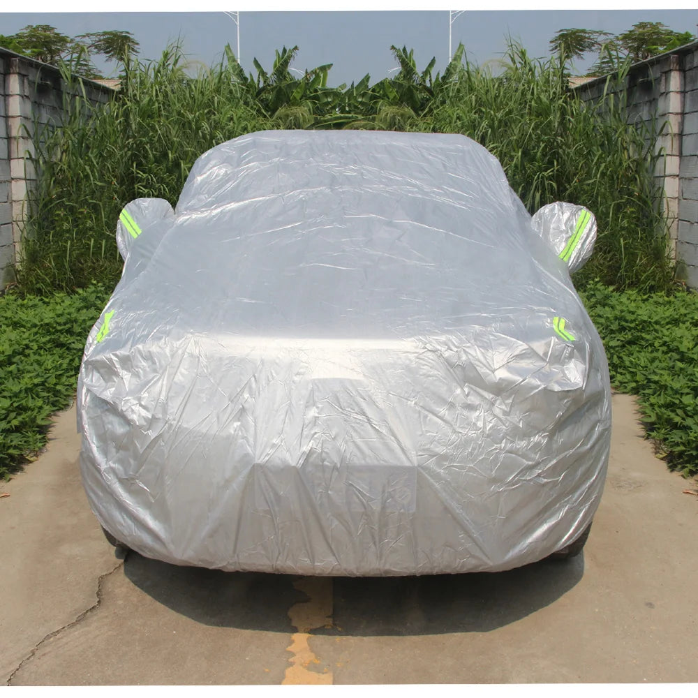 Full Car Cover Anti UV Sun Shade Rain Snow Wind Resistant Durable SUV Cover For Porsche Cayenne 2002-2025