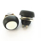 6PCS Small Button Switch Waterproof Switch Self-reset PBS-33B 12MM Red Lock-free Switch 6 Colors