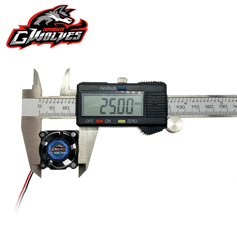 RC fan 25/30/35/40/50mm 8000RPM 5V-7V DC High wind cool Motor ESC fan heat sink 30/60/120/150A ESC 36/42mm motor futaba plug