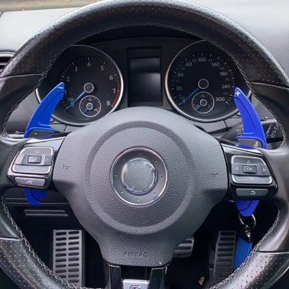 For VW Beetle Scirocco Touareg R32 Eos Sharan Tiguan R36 Golf 5 6 GTI R Polo Jetta Passat Car Steering Wheel Shift Paddle DSG