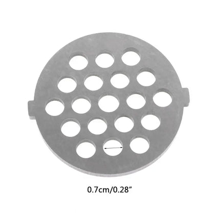 Meat Grinder Plate Net Knife Meat Grinder Parts Stainless Steel Meat Hole Plate