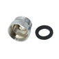 Silver 1/2 to M22 M24 Threaded Connector Brass Water tap Connector for Faucet Adaptor Fitting plating silver white 1pcs