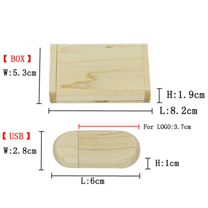 JASTER High Quality Wooden Logo Engrave Wood USB Flash Drive 4GB 8GB 16GB 32GB 64GB Wedding Gift Flash Memory Card Pen Drive