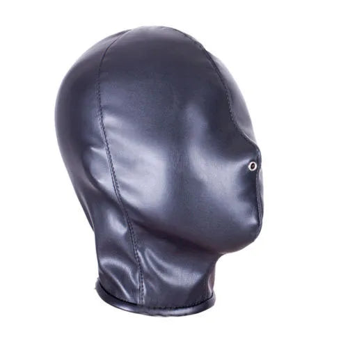 Soft PU Leather Headgear Mermaid Straitjacket Head Hood Body Harness Adjustable Leg Binder BDSM Restraint Sex Toy Slave Roleplay