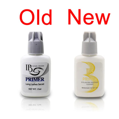 15ml Ibeauty Primer for Eyelash Extensions Glue Application Korea Professional Clear Primer Makeup Tool 10 Bottles