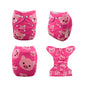 U Pick ALVABABY Digital Position Cloth Diapers Baby Reusable Modern Cloth Nappy for Baby with 1pc Microfiber Insert
