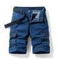 2026 Summer New Camouflage Tactical Cargo Shorts Men Khaki Jogger Military Cargo Shorts Men Cotton Casual Loose Men Shorts