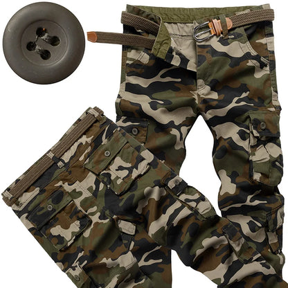 Men's Tactical Pants Casual Cargo Pants Outdoor Sports Work Trousers High Quality Joggers Hiking Pants Sweatpants for Men
