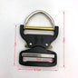38mm/50mm metal Quick Release Buckle Tactical Belt Buckle, used for belts rucksacks bags Military Training Holsters Hunting