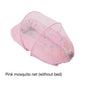 77HD Baby Crib Mosquitoes Net Portable Foldable Infant Bed Canopy Netting Folding Sleeping Cradle Insect Net Tent