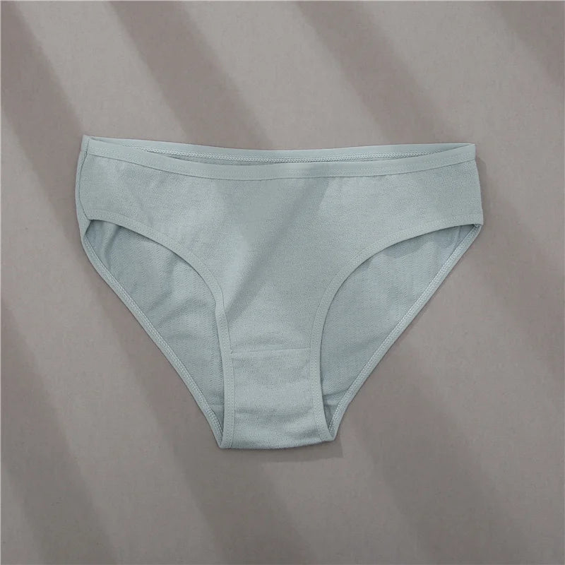 Cotton Panties Jacquard Design Pattern Women Panties Underwear Sexy Female Lingerie Briefs Solid Color Intimate Pantys for Woman