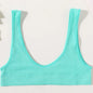 Women Push-Up Bra Small Cup Non-wire Bralette U-Neck Ribbed No-Pad Underwear Multiple Colors Crop Top Ladies Sexy Lingerie M-XL