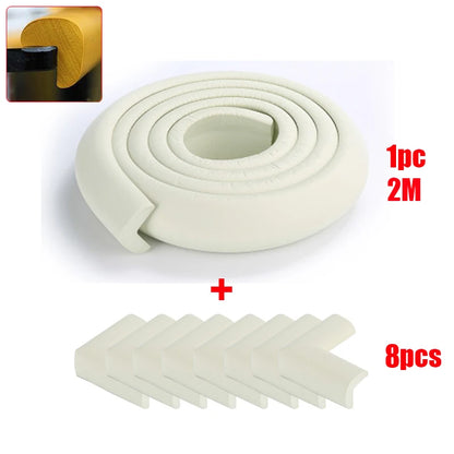 2M Child Protection Equipment Baby Safety For Children Furniture Angle Edge Corner Protector U Shape Design Glass Table Tapes
