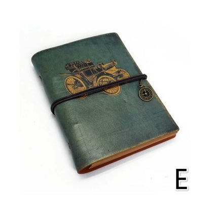 New Vintage Stationery PU Leather Notebook Creative Kraft Paper Planner Sketchbook Agenda Diary Notebooks School Writing Supply
