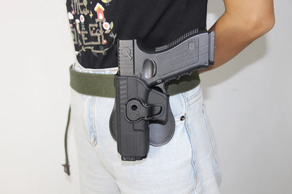 Left Right Hand Tactical Gun Holster for GL 17 19 22 26 Gun Holster Belt Waist Pistol Carry Case Hunting Accessory