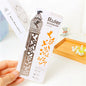 4 pcs/lot Cute Kawaii Creative Horse Birdcage Hollow Metal Bookmark Ruler For Student Gift School Supplies