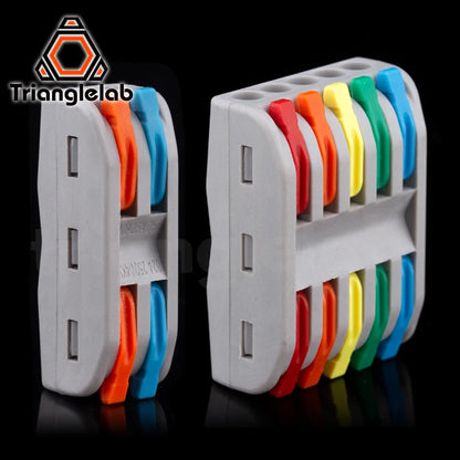 Trianglelab Mini Fast Wire Cable Connectors High Quality Cable Plug Line Connector Heater Thermistor MOTOR Line Extension