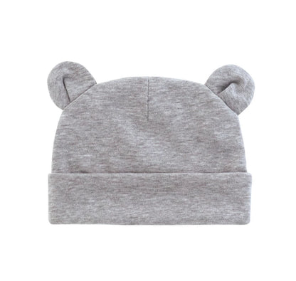 Soft Newborn Hat Baby Beanie Cotton Infant Bonnet Baby Cap for Girls Boys Kids Hats Newborn Photography Props Accessories 0-12M