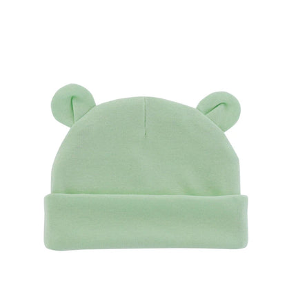 Soft Newborn Hat Baby Beanie Cotton Infant Bonnet Baby Cap for Girls Boys Kids Hats Newborn Photography Props Accessories 0-12M