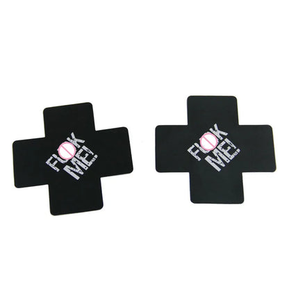 KISS ME Women Sexy Nipple Covers Red Heart Star Cross 5Pairs Adhesive Pads Body Breasts Stickers Milk Paste Chest Paste UnBra
