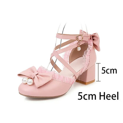 7-15 Years Old Girls High Heels Shoes Pink White Princess Girls Dress Shoes Summer Girls Party Shoes  X#12/10D50