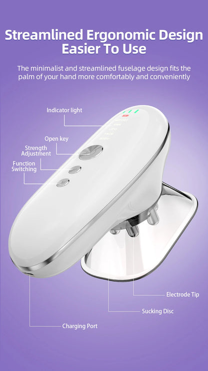 Anti Cellulite Tool and Skin Tightening Device Body Sculpting Massager Cellulite Removal Machine for Face Belly Arms Legs Waist