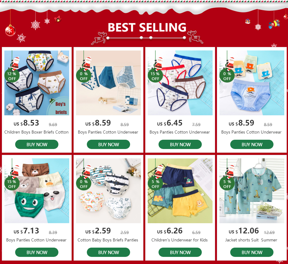 Children Boys Boxer Briefs Cotton  Underwear Small Medium Big Boys 12-15 Years Old Teenager Shorts Breathable M L XL 2XL3XL