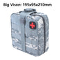 TACTIFANS First Aid Pouch Patch Bag Molle Hook and Loop Amphibious Tactical Medical kit EMT Emergency EDC Rip-Away Survival IFAK