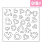 2pcs French Manicure Nail Wraps Stickers, Nail Art Form Fringe Tip Guides for DIY Nail Decoration