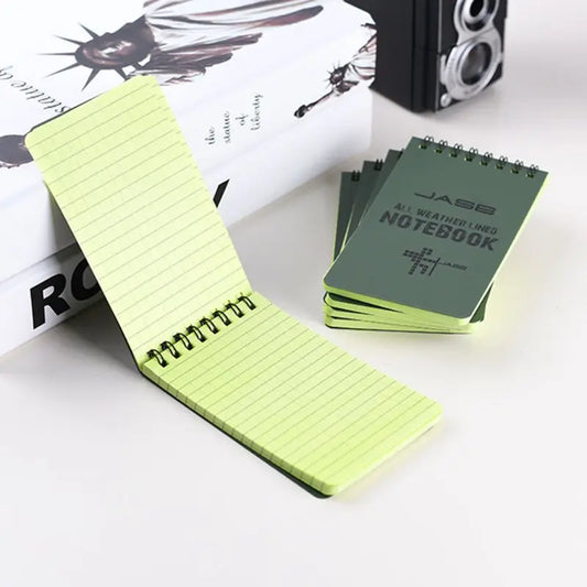 Notebook All Weather Waterproof Writing Paper Note Book Military Outdoors Camping