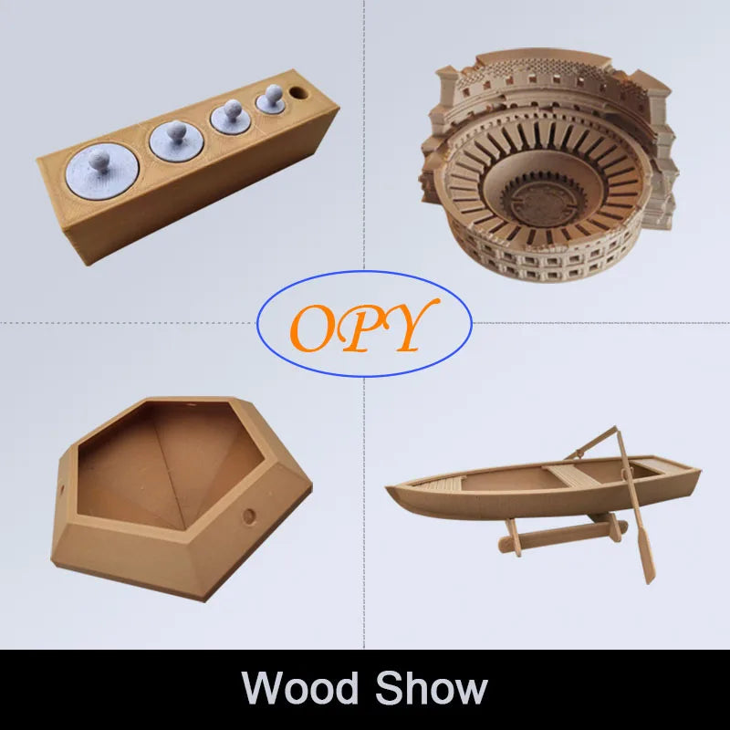 Pla Wood Filament 3D Printer Wooden Plastic 1.75Mm 1Kg Nature Materials 10M 100G Sample