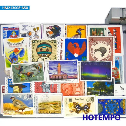 50pcs Mix National City Cultural Symbol Stamp Art Stickers for Kids Toys Phone Laptop Guitar Luggage Skateboard Bike Car Sticker
