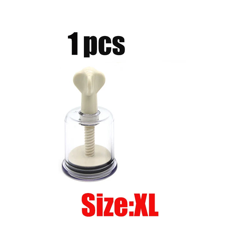 2pcs BDSM Toy Set,Pussy Clit Nipple Sucker Clamp,Breast Enlargement Vacuum Pump G-spot Stimulate Massage Adult Sex Toy For Women