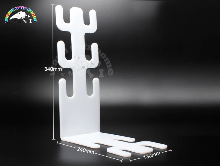 Anesthesia Breathing Circuit Support Acrylic Bracket for Corrugated Tube Holder Veterinary Equipment