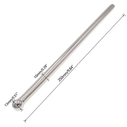Long Penis Plug Sounding Rod Stainless Steel Rethral Dilator Masturbator Horse Eye Stick Stimulator Adult Sex Toys For Men