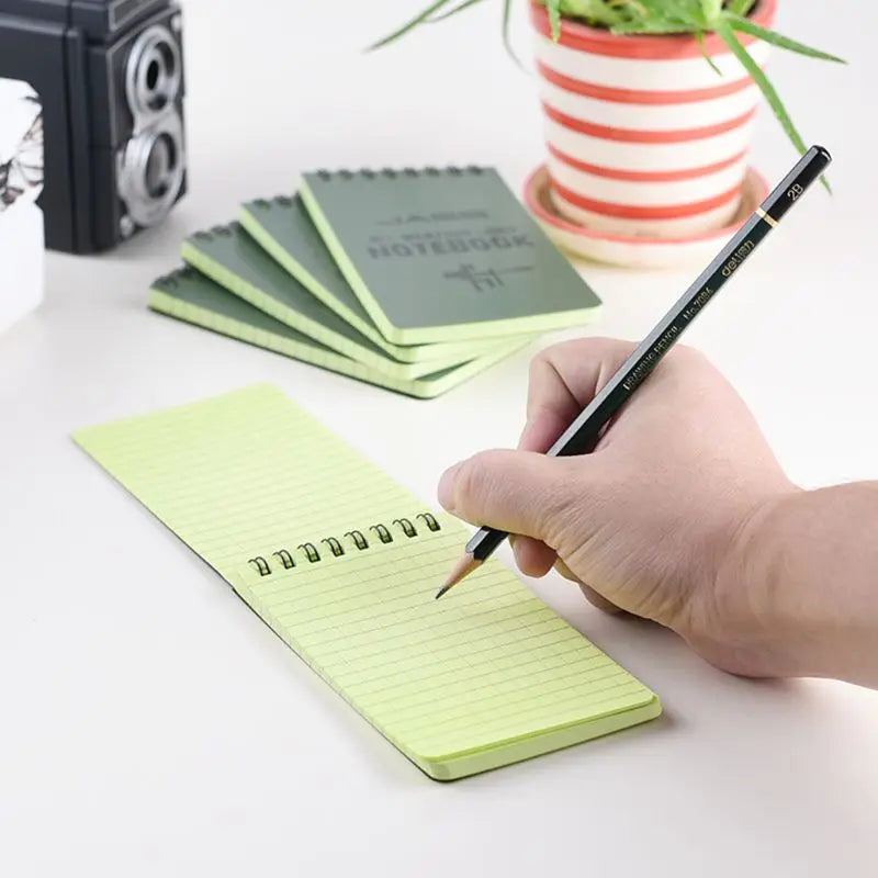 Notebook All Weather Waterproof Writing Paper Note Book Military Outdoors Camping