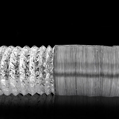 80-200mm Ventilator Pipe Aluminum Air Ventilation Hose for Bathroom Kitchen System Vent Exhaust Duct Tube Accessories