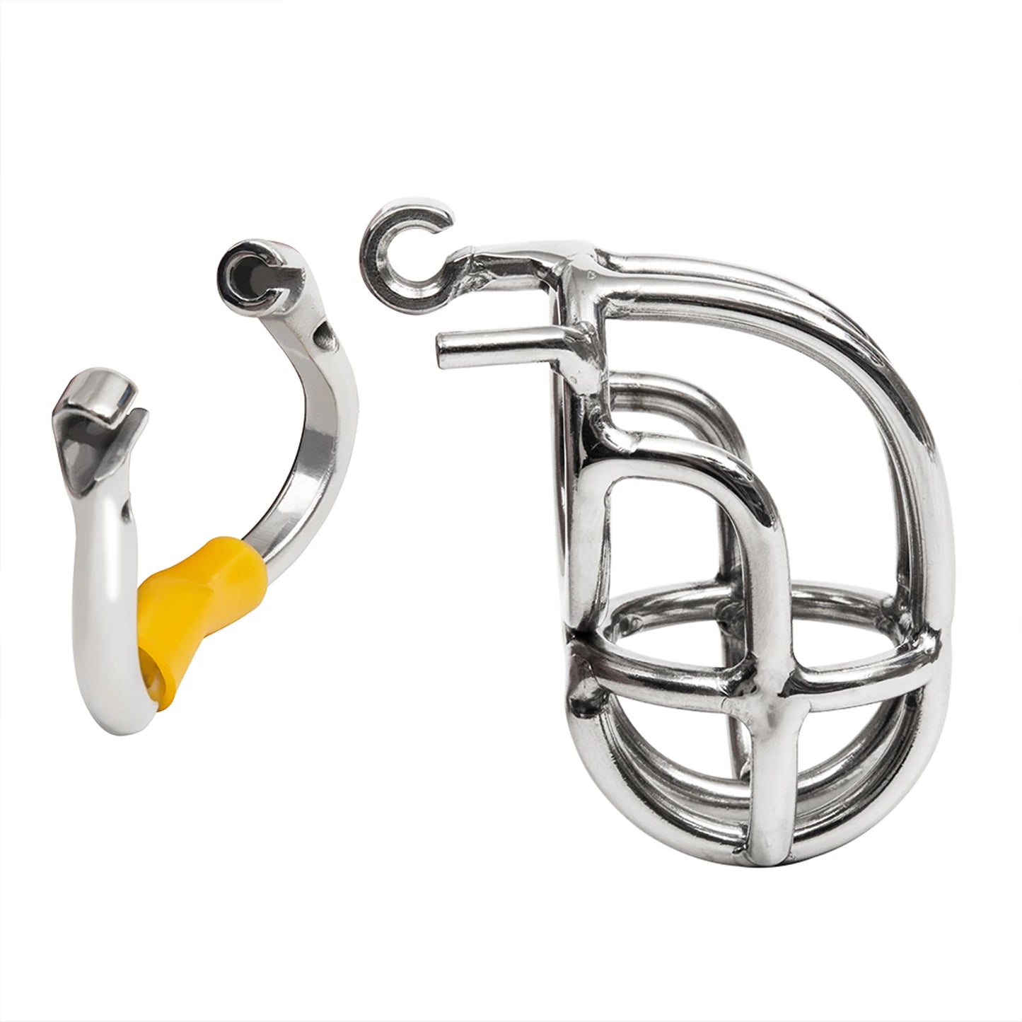 Ergonomic Stainless Steel Stealth Lock Male Chastity Device,Cock Cage,Penis Lock,Cock Ring,Chastity Belt,S056