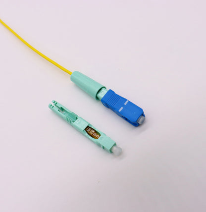 50/100/200/400pcs SC APC UPC Fiber Optic Fast Connector SM Single-Mode Optical Quick Connector FTTH Tool SC Adapter Freeshipping