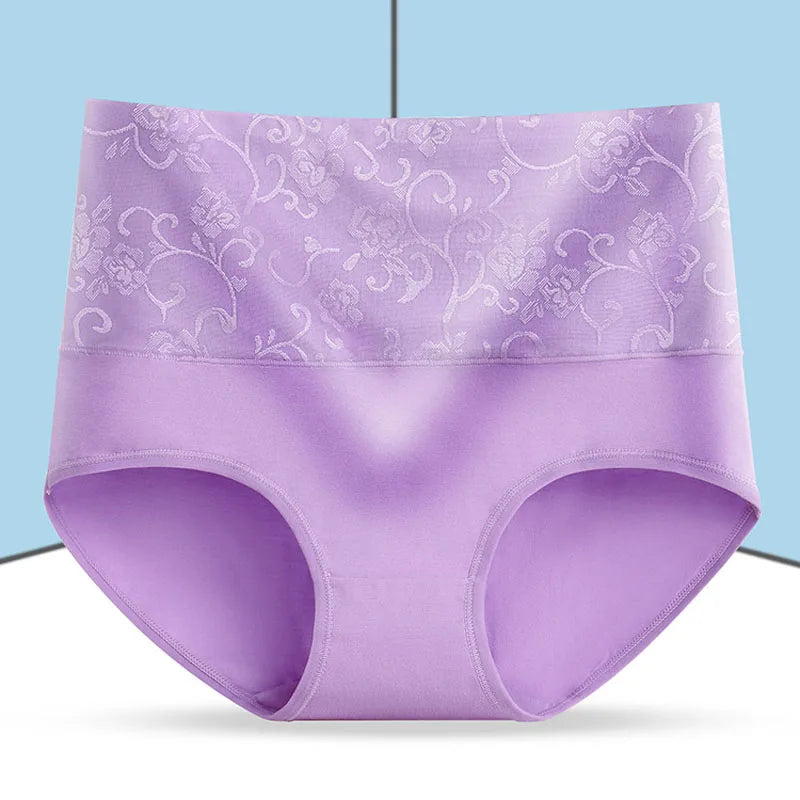 Plus Size Panties Women's High Waist Abdominal Underwear Cotton Seamless Briefs Girls Underpant Sexy Lingeries for Female L-5XL